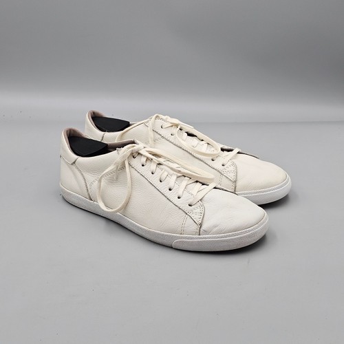 Cole Haan Women's Size 9.5 B VGC Grand OS White Leather Lace Up Shoes Sneakers