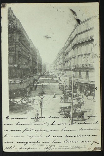 FRANCE 1393 🇫🇷>13<MARSEILLE -La Rue Colbert - Imagen 1 de 2