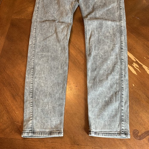 Abercrombie Kids Super Skinny Jeans Boys 15/16 Grey Stretch - Picture 5 of 7
