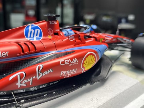 1:18 BBR Ferrari SF24 #16 Miami Gp 2024 Charles Leclerc - Bild 8 von 9