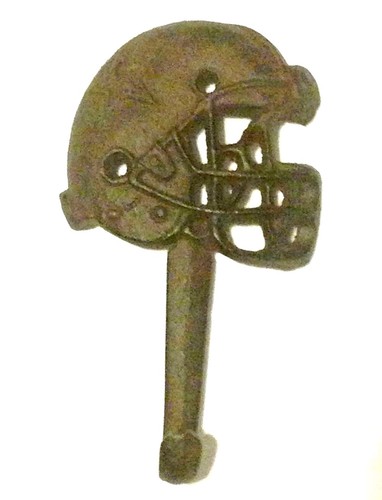 Football Helmhaken Metall Gusseisen Neu 3 1/2x6 Zoll - Bild 1 von 4