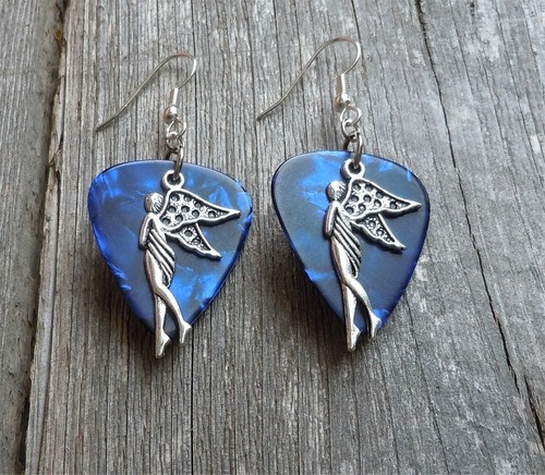 Fee stehend seitlich Charm Gitarre Plektrum Ohrringe-wählen Sie Ihre Farbe - Bild 5 von 28