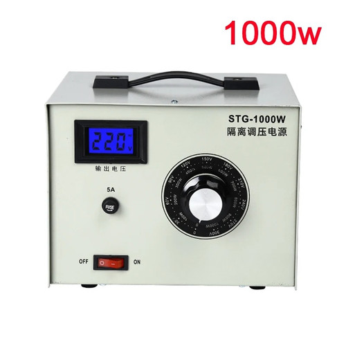 STG-1000W Single-phase AC Voltage Regulator Power Source Adjustable Variable - Picture 7 of 11