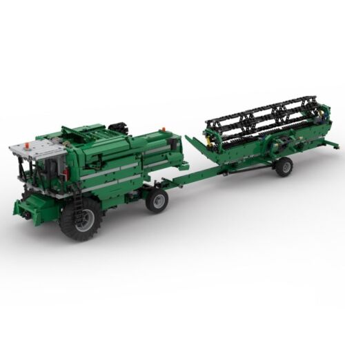 Custom MOC-105824 Sci-tech RC Combine Harvester (3494 Parts) Toys Gift - Picture 7 of 7