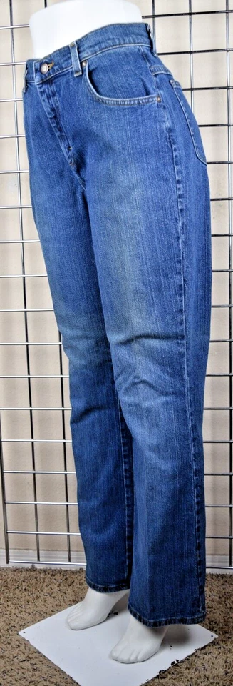 Винтажные джинсы Lee Riders W30 L30 90-е синие с высокой талией мягкие эластичные - Изображение 2 из 4