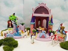 Playmobil 5756 Magic Unicorn Fantasy Princess Sorceress Knight Palace Land 