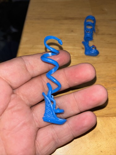 Monster High Puppe JANE BOOLITTLE Ersatz HOCH BLAU SANDALEN FEDERN - Bild 7 von 11