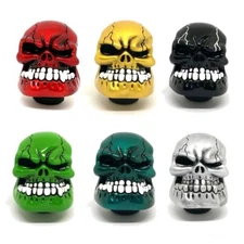 Universal Car Truck Manual Stick Gear Shift Knob Shifter Lever Skull Head