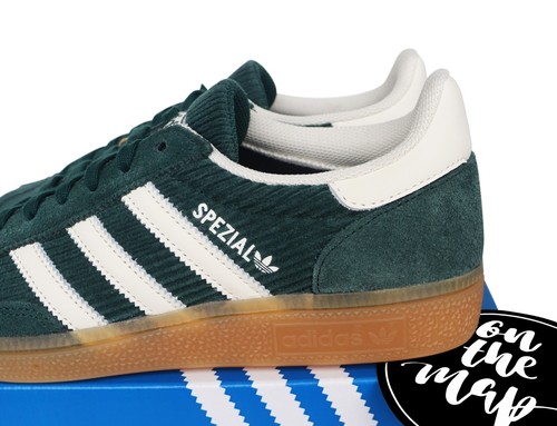 Adidas Balonmano Especial Pana Verde Oscuro Blanco Reino Unido 4 5 6 7 8 EE. UU. IG1976 Nuevo - Imagen 4 de 12