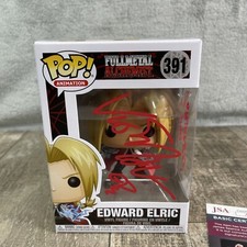 Funko Pop! Vinyl: Fullmetal Alchemist - Edward Elric #391 Signed By Vic Mignogna