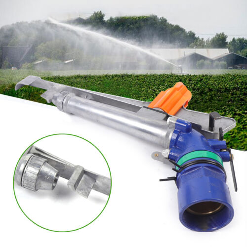 1.5 Large Area Lawn Irrigation Spray Gun Impact Sprinkler 360 Adjustable Water
