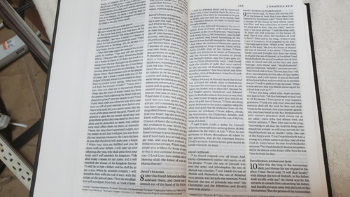 Die Heilige Bibel englische Standardversion ESV 2001 Kreuzung fest verdeckt neu alter Lagerbestand - Bild 10 von 10