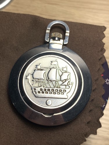 Vintage Raketa Taschenuhr Mechanisch UdSSR Original Rocket 2609.HA Sammlerstück - Bild 10 von 13