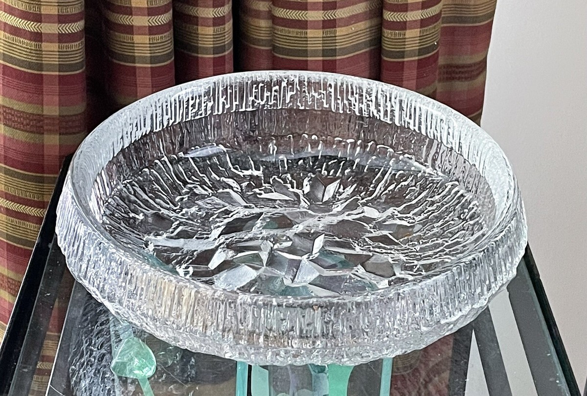 Tapio Wirkkala “Lunaria” Glass Bowl 3449 Iittala Lunaria Glass Bowl Tapio Wirkkala 11