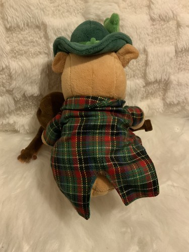 Disney Winnie Puuh Stofftier Bär Beanie Irish St Patricks Day Kobold 8 Zoll - Bild 7 von 11