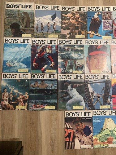 Boys Life Magazine Lot 45 Issues 1970-1974 Various Months Vintage Magazine - Picture 1 of 7