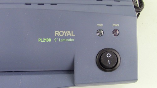 Royal PL2100 9" Hot Laminating Machine - No Pouches (Used) - Imagen 3 de 7