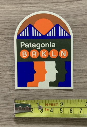 Patagonia Brooklyn New York NYC Sticker Exclusive Limited Rare Decal Authentic - Bild 2 von 3