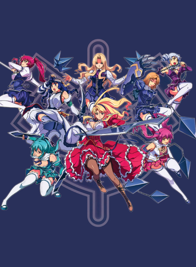 V6416 Cross Ange Characters Anime Manga Art Decor WALL POSTER PRINT