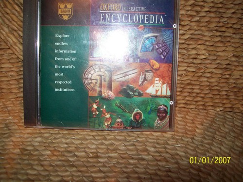 OXFORD INTERACTIVE ENCYCLOPEDIA - CD / CD-ROM - 1997 - Afbeelding 5 van 5