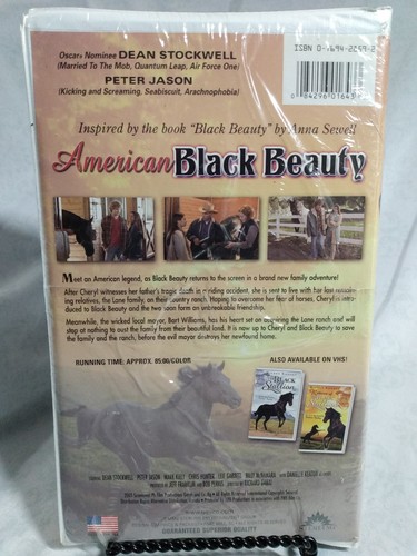 American Black Beauty - Dean Stockwell - (VHS, 2005) - Picture 2 of 2