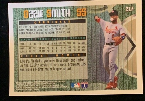 1995 Topps Finest Baseball Pick the Card to Complete Your Set - Picture 266 of 268