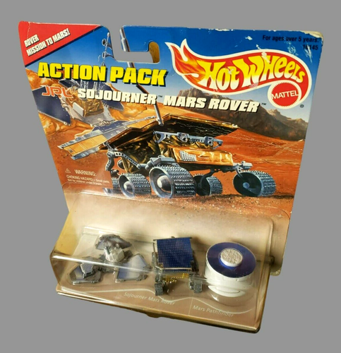 VTG 1997 Hot Wheels NASA JPL SOJOURNER MARS ROVER Action Pack Lander/Pathfinder - Picture 8 of 13