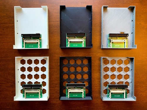 3.5" floppy bay CF Compact Flash to IDE hard drive carrier / adapter - 40 pin - 第 1/63 張圖片