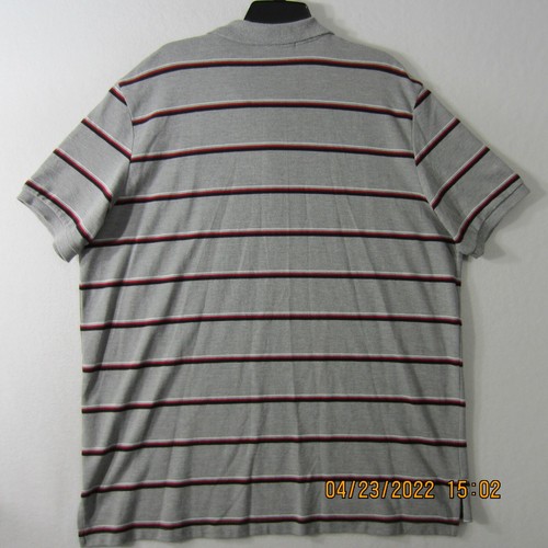 U.S. Polo Assn. Polo Shirt Mens 2XL XXL Gray Blue Red White Outdoor Casual Men - Picture 10 of 11