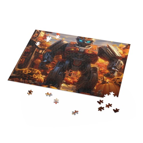 Puzzle (120, 252, 500-Piece) Transformer Costume Spooky Scary Halloween Pumpkin - Picture 4 of 10