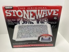 Factory Sealed Emson Original Stoneware Microwave Warming Plate As Seen On TV