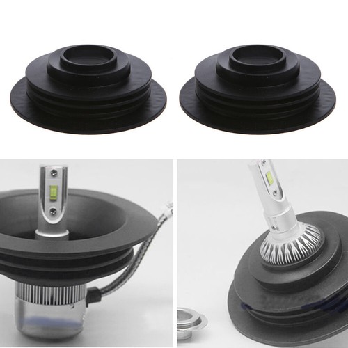 2pc 3.2cm Headlight Dust Cover Cap For LED HID Xenon Halogen Bulb Accessories. - Picture 5 of 11