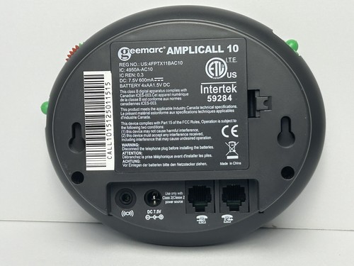 Geemarc Amplicall 10 Telephone Ring Amplifier and Flasher - Picture 4 of 5