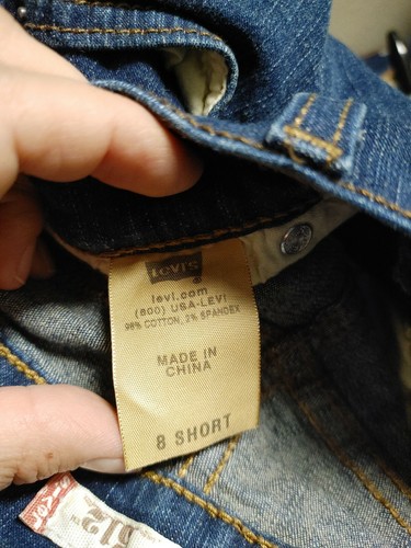 Jeans Levi's ***TG. 8 corti*** 512 perfettamente dimagranti denim *C7204-10 - Foto 5 di 5