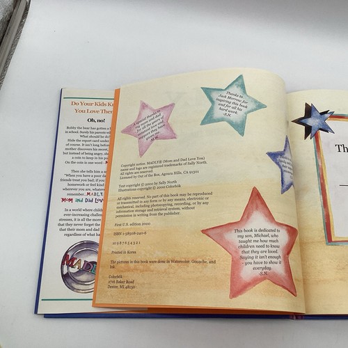 M.A.D.L.Y.: MOM AND DAD LOVE YOU Signed Sally North & Melissa Weisman 1st Ed. - Picture 13 of 21