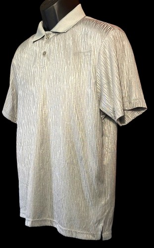 Polo Kilburne Finch 100% rayon uomo grigia manica corta design ventilato taglia M - Foto 2 di 10