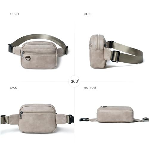 Fanny Packs for Women Belt Bag Faux Leather Crossbody Chic Waist Pack Sling B... - Bild 5 von 9