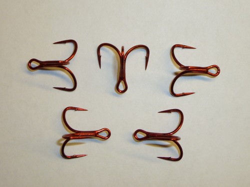 25 ganci per acuti Mustad KVD-Elite ROSSO tripla impugnatura 1 x misura 6 TG76NP-RB UltraPoint - Foto 4 di 7