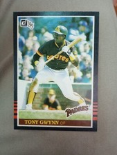 1985 Donruss Baseball Tony Gwynn card #63 in ex-nm condition