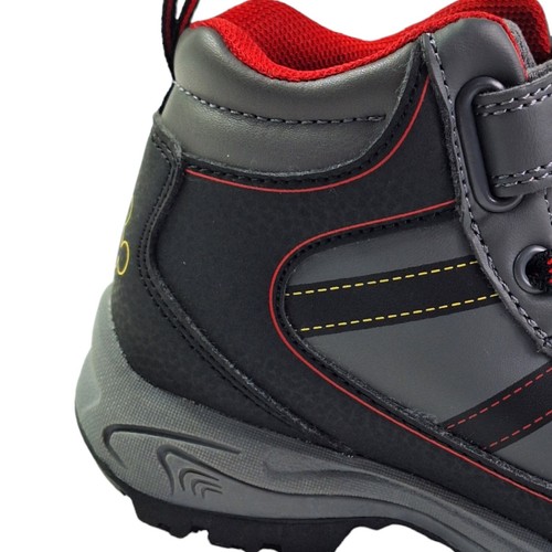 Mickey Mouse High Top Sneakers for Boys Color Gray Red Size 9 ( 17Cm) New - Picture 17 of 24