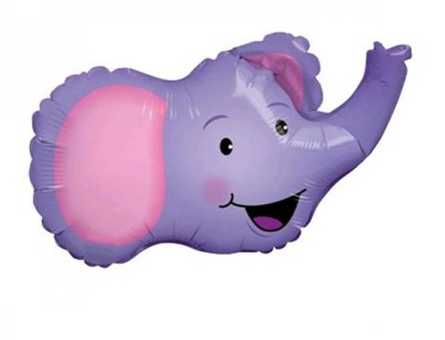Zoo Jungle Animal Jumbo Foil Balloon Lion Tiger Zebra Elephant Giraffe Monkey - Picture 12 of 19