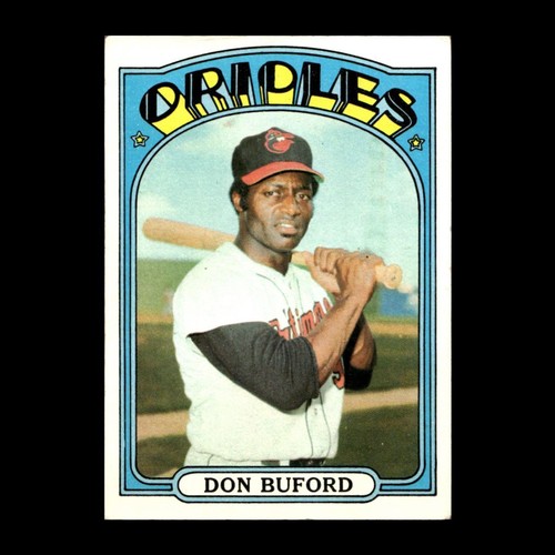 Don Buford 1972 Topps Baltimore Orioles #370 Nice Vintage! 4 - Picture 1 of 2