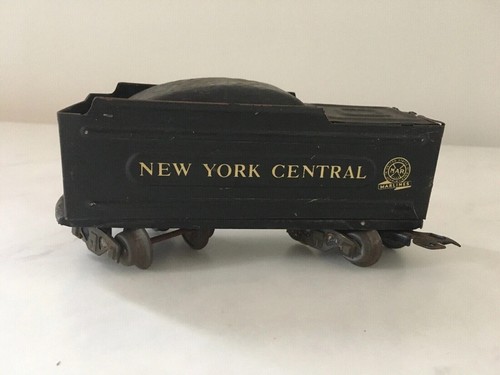 Vintage Marx Marlines New York Central Black Coal Metal Train Car — RARE - Picture 2 of 6