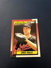 1989 Topps Baseball Major League Debut Chris Hoiles RC #60 Factory Set Break