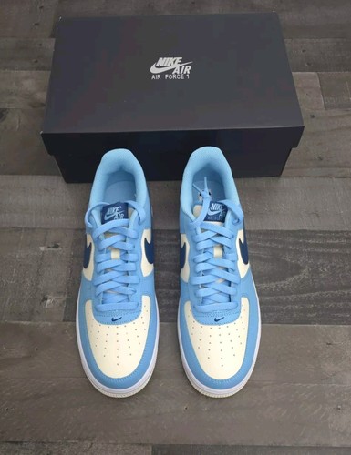 Nike Air Force 1 Low '07 Aquarius Blue Coconut Milk Sneaker HF4837-407 Size 9 - Picture 4 of 21