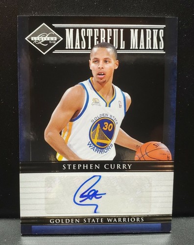 2012 Panini Masterful Marks Stephen Curry AUTO Signed Autograph NBA Card 39/50 - Picture 1 of 2