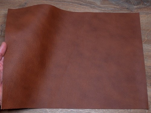 Full Grain Italian Leather Sheets 1.3-1.5 mm thick. Pre Cut Panels For Crafts - Picture 10 of 47