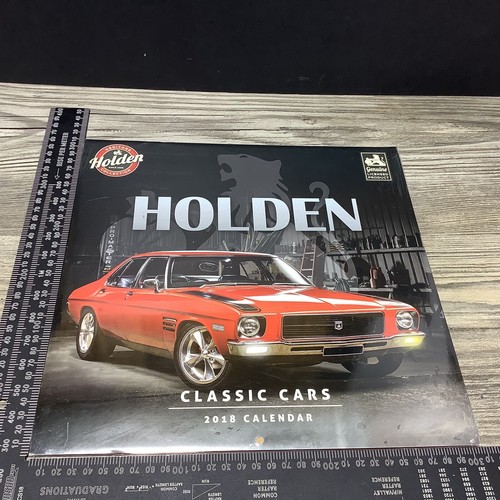 Calendario Holden 16 Meses Coche Clásico Cuadrado 2018 Nuevo Precintado Auto Coleccionistas - Imagen 6 de 7