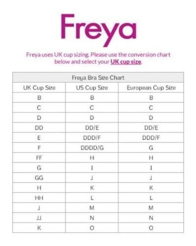 FREYA AA1711 Ignite Underwire Plunge Balcony Bra 32H US Polka Dot 32FF UK - Picture 11 of 11