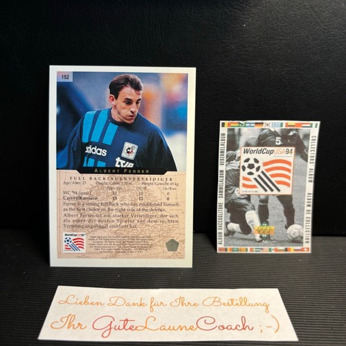 Upper Deck World Cup 94 / WM 94 USA - Version Englisch/Deutsch - Karte aussuchen - Bild 179 von 333